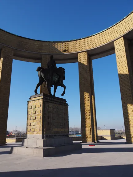 Koning Albert I-monument in Nieuwpoort (België)